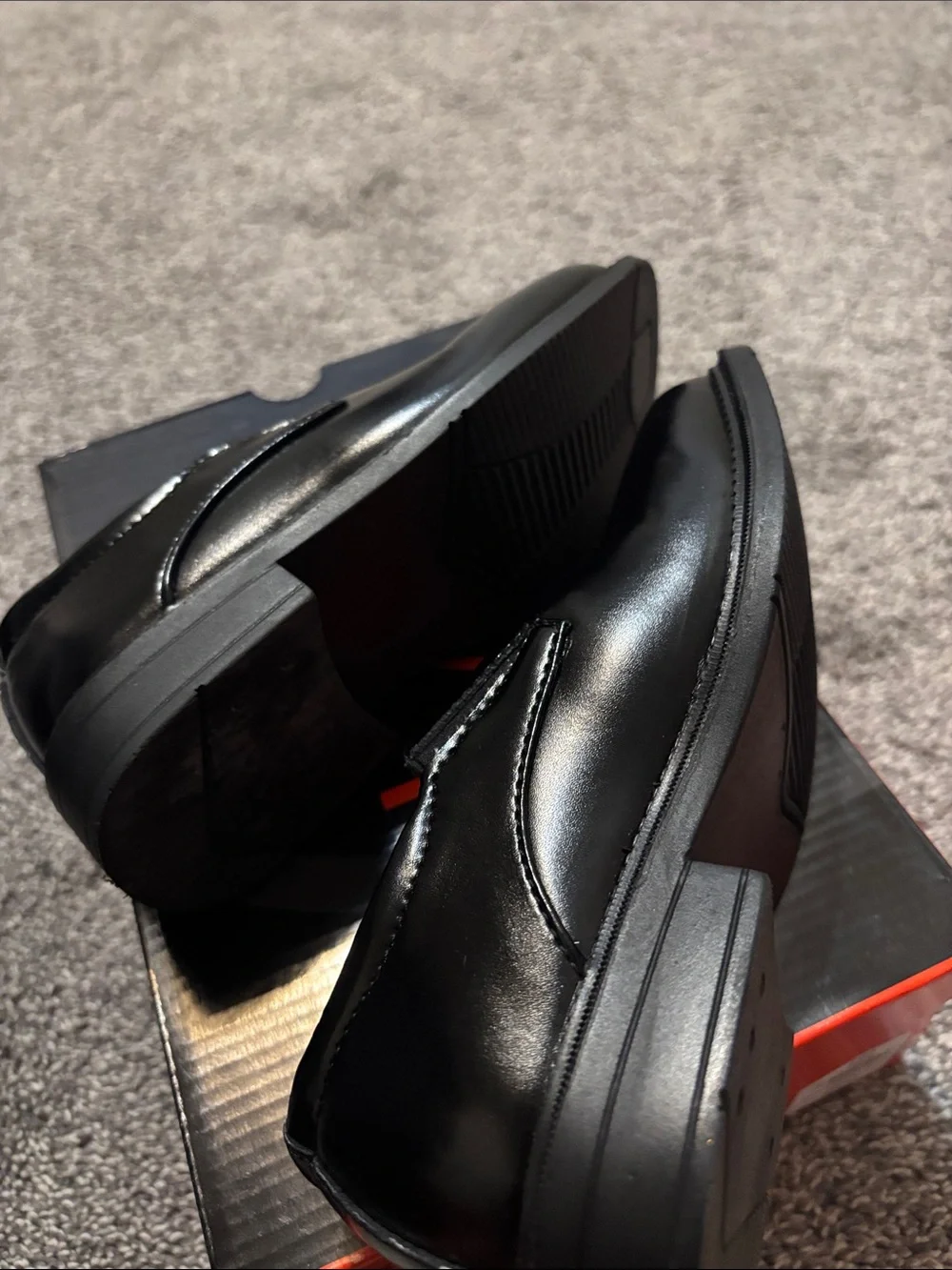 Tag Black Men's Slip-On Dress Loafers